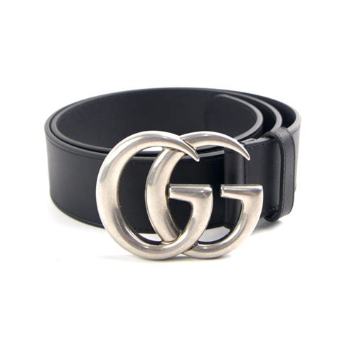 gucci belt thin black|gucci black belt silver buckle.